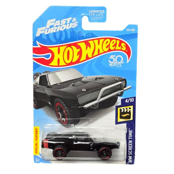 Mattel Hot Wheels Fast Furious '70 Dodge Charger Screen Time Diecast Car 104/365 - Picture 1 of 3